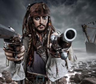 Jack Sparrow - Obrázkek zdarma pro iPad