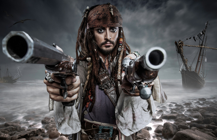 Screenshot №1 pro téma Jack Sparrow