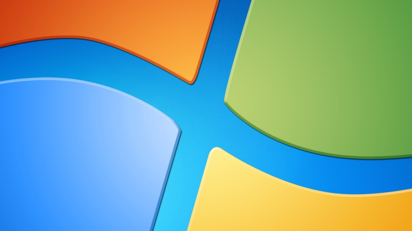Das Windows Logo Wallpaper 1366x768