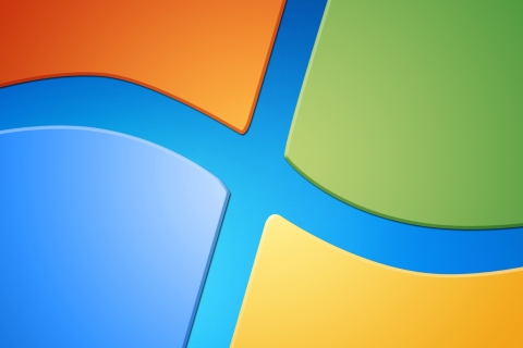 Fondo de pantalla Windows Logo 480x320