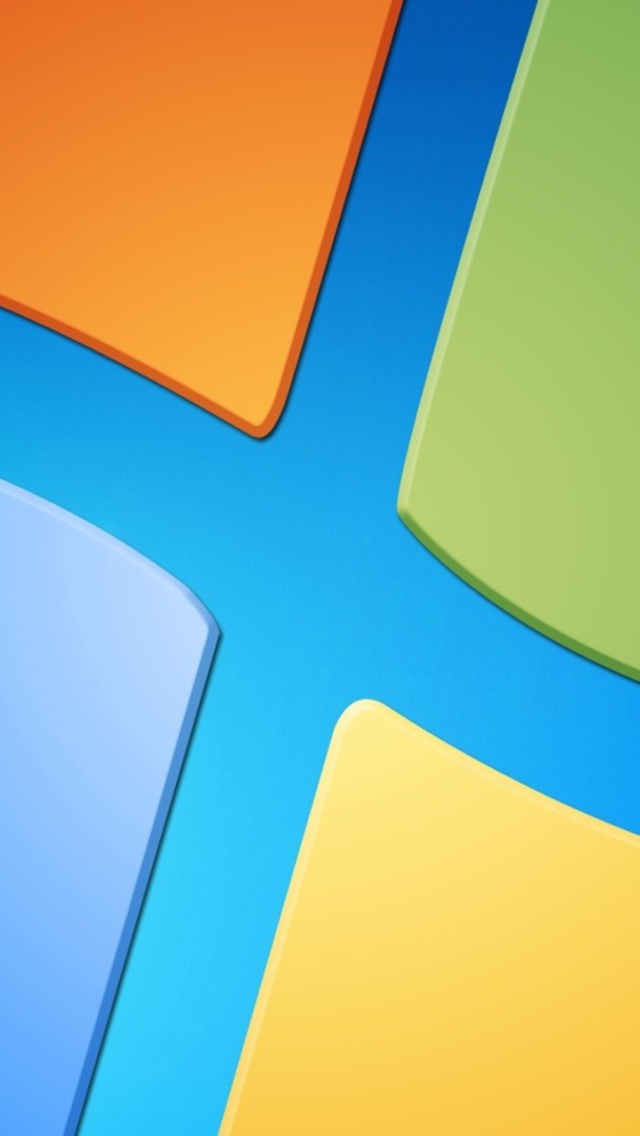 Das Windows Logo Wallpaper 640x1136