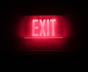 Das Neon Exit Wallpaper 176x144