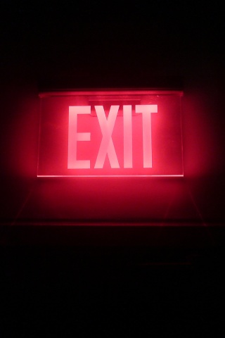 Sfondi Neon Exit 320x480