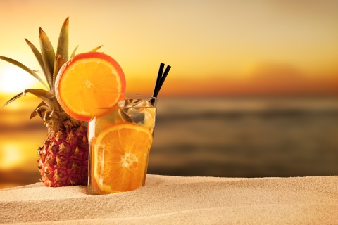 Cocktail with Pineapple Juice screenshot #1 480x320