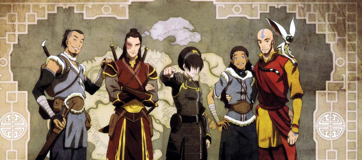 Обои Avatar The Last Airbender 720x320