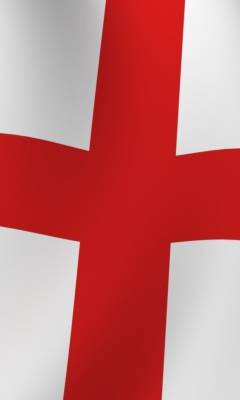 Das England Flag Wallpaper 240x400