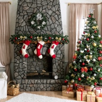 Das Christmas Tree Wallpaper 208x208