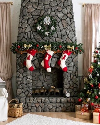 Kostenloses Christmas Tree Wallpaper für 240x320