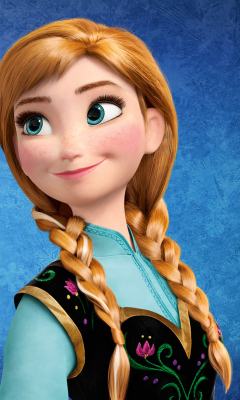 Anna Frozen wallpaper 240x400