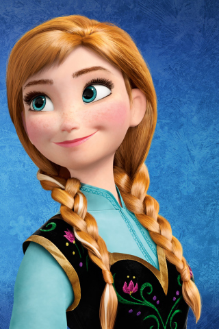 Das Anna Frozen Wallpaper 320x480