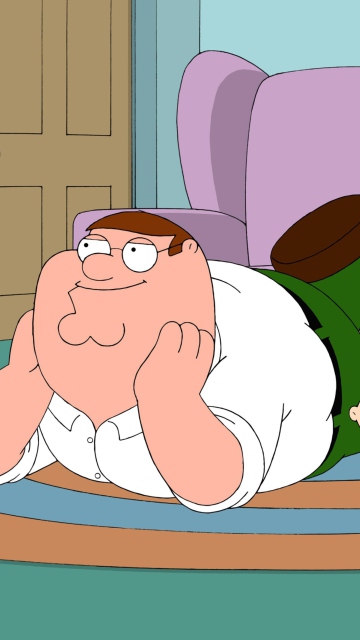 Fondo de pantalla Family Guy - Stewie Griffin With Peter 360x640