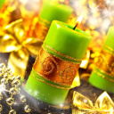 Christmas Candles & Accessories wallpaper 128x128