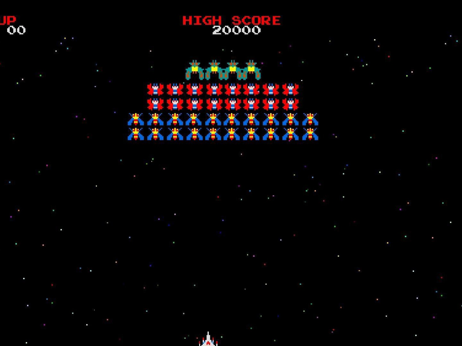 Galaxian Galaga Nintendo Arcade Game screenshot #1 1600x1200