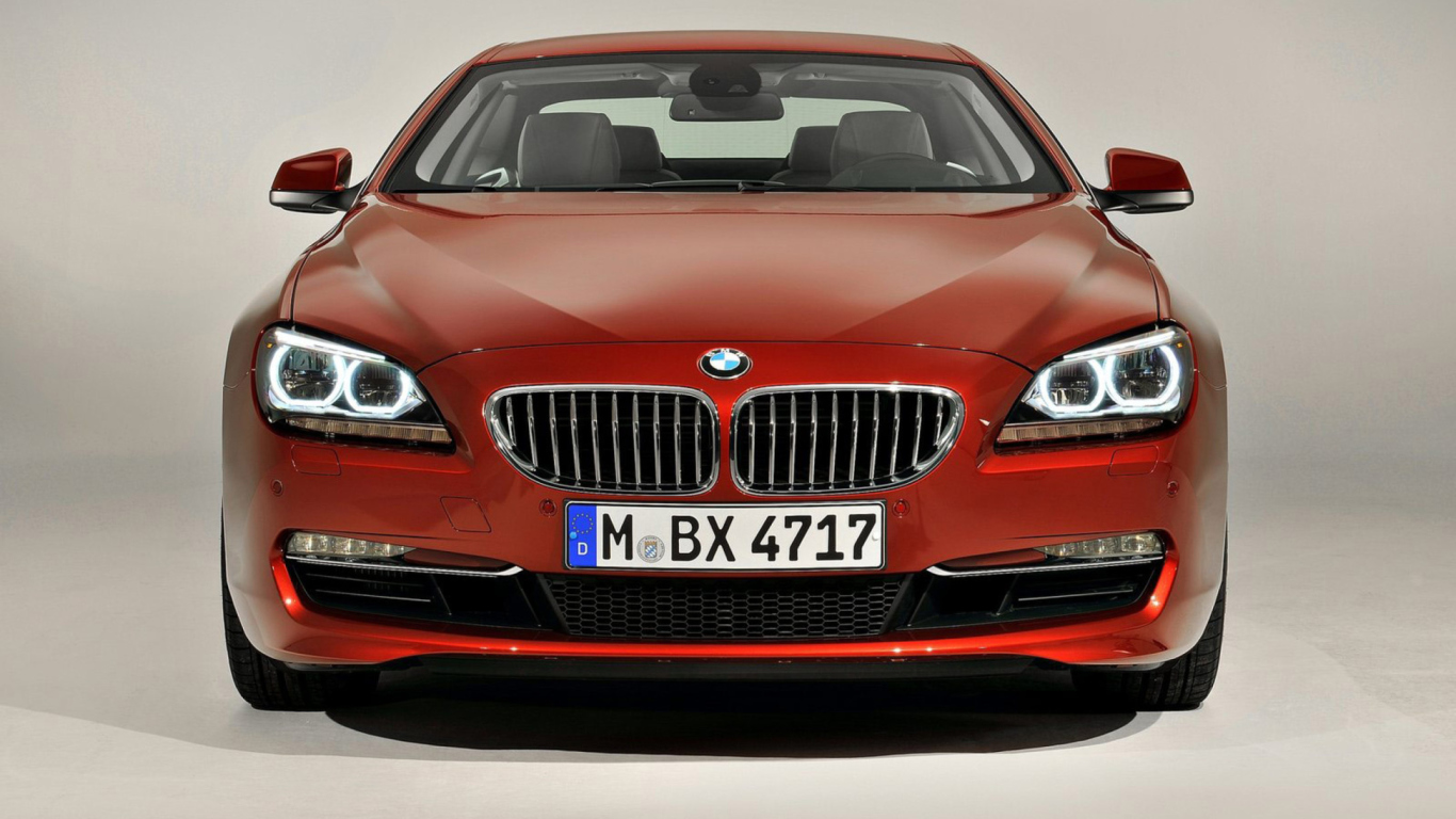 Fondo de pantalla BMW 6 Series Coupe 1366x768