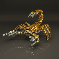 Sfondi Steampunk Scorpion Robot 208x208
