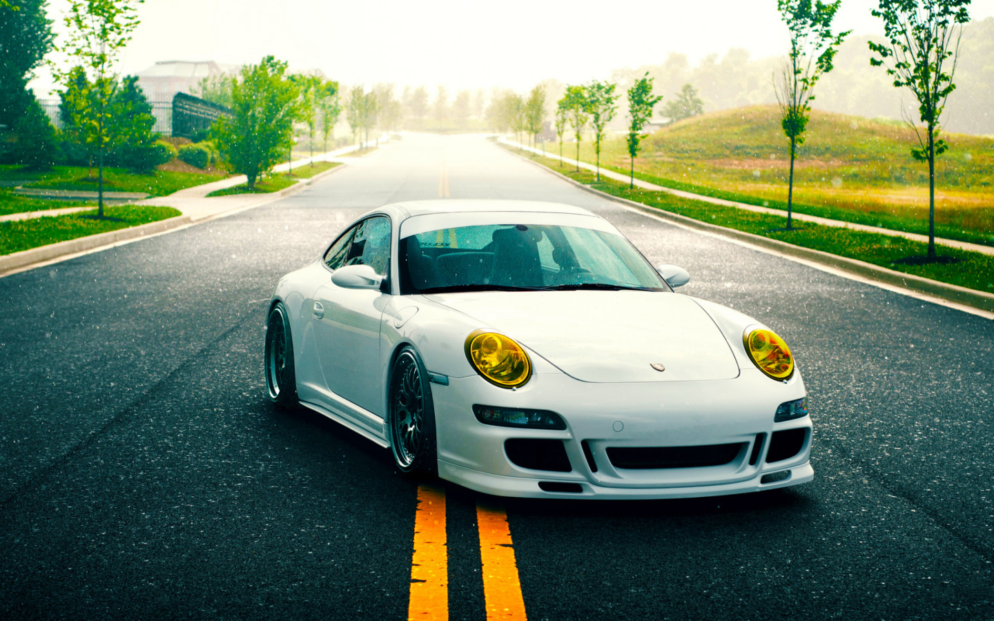 Screenshot №1 pro téma Porsche 911 GT3 Supercar 1440x900
