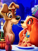 Lady And The Tramp wallpaper 132x176