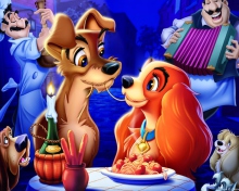 Das Lady And The Tramp Wallpaper 220x176