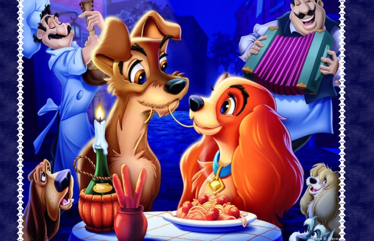 Обои Lady And The Tramp