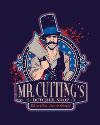 Mr Cuttings Butcher - Obrázkek zdarma pro 132x176
