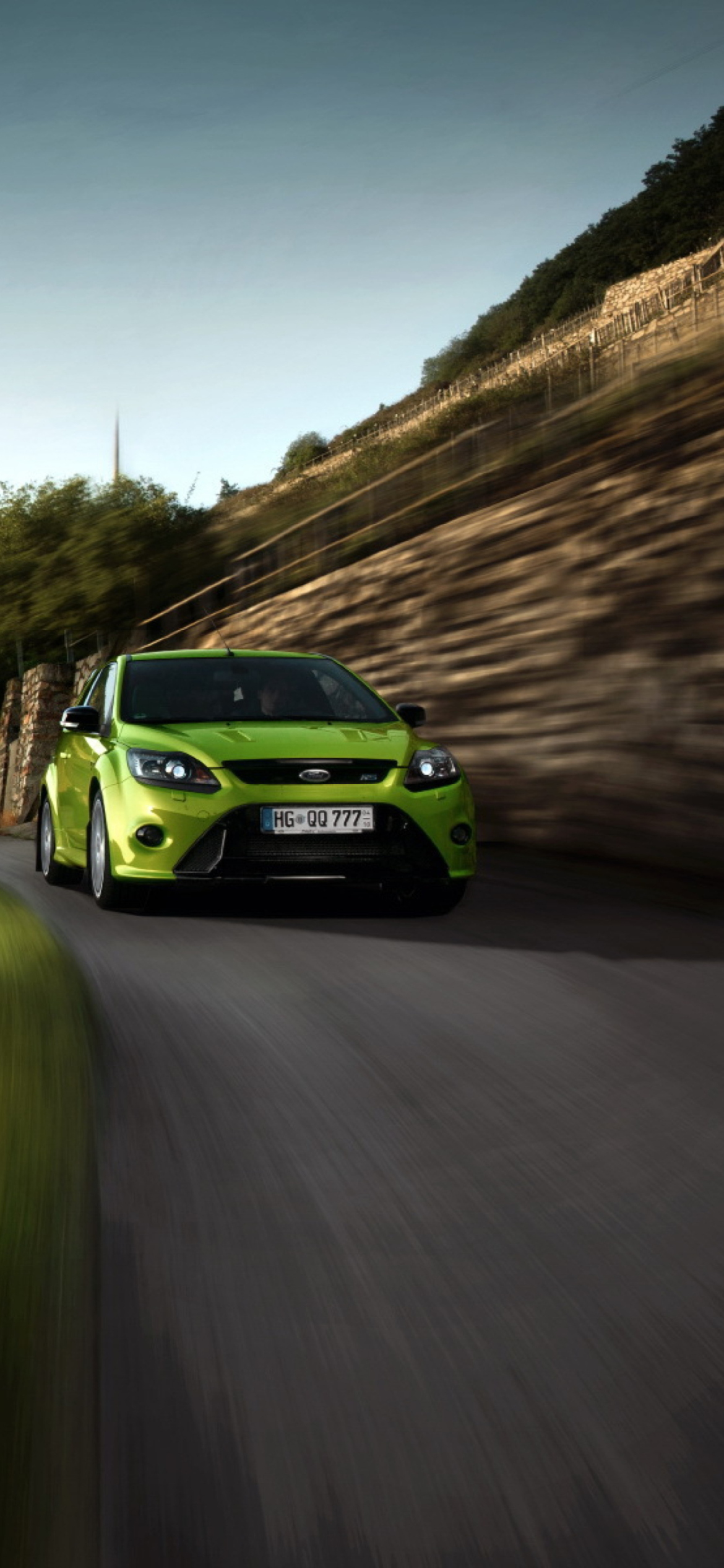 Fondo de pantalla Ford Focus RS 1170x2532