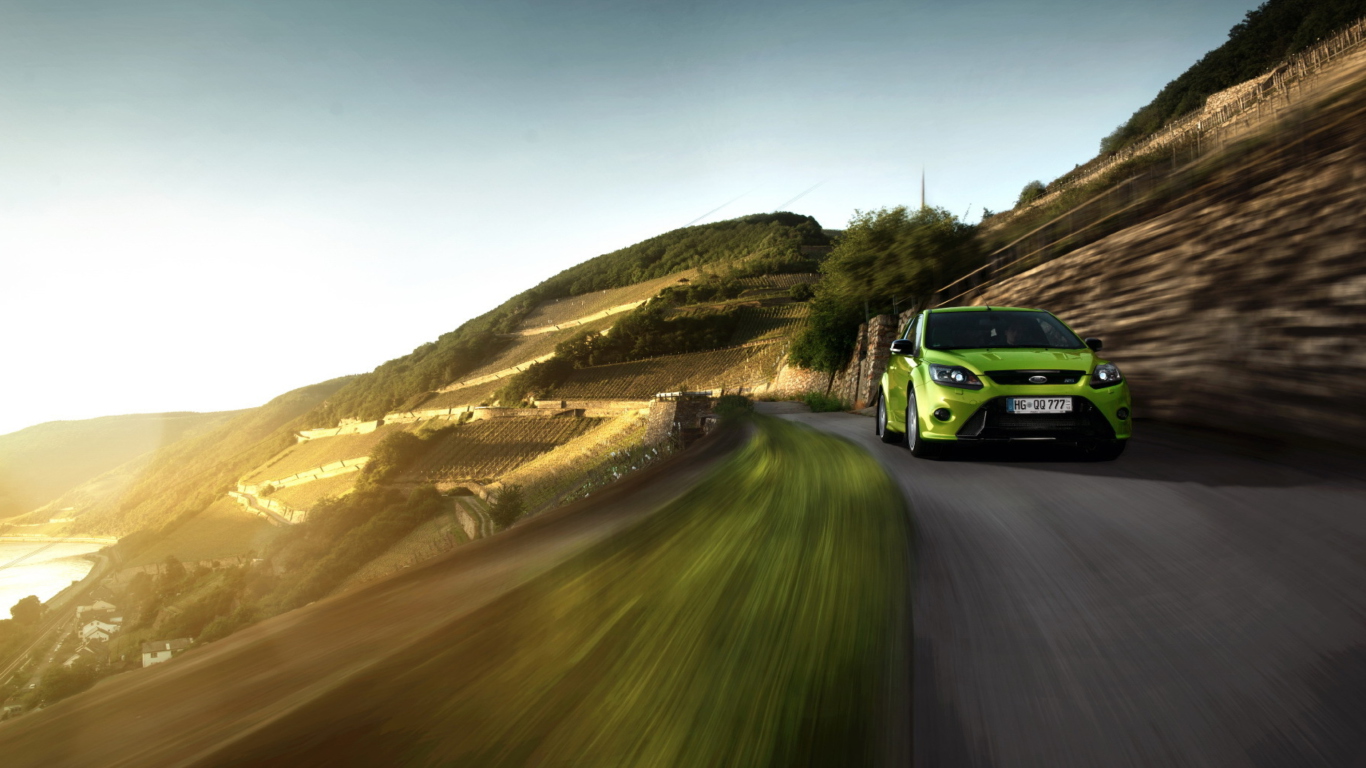 Das Ford Focus RS Wallpaper 1366x768