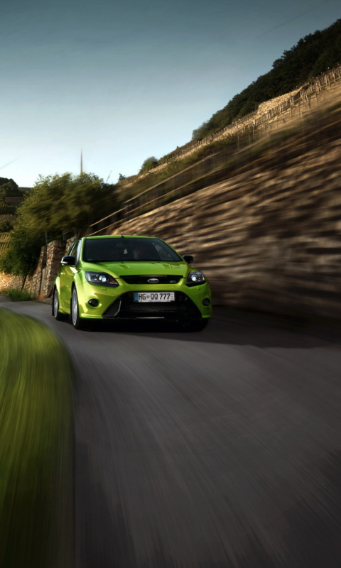 Ford Focus RS wallpaper 480x800