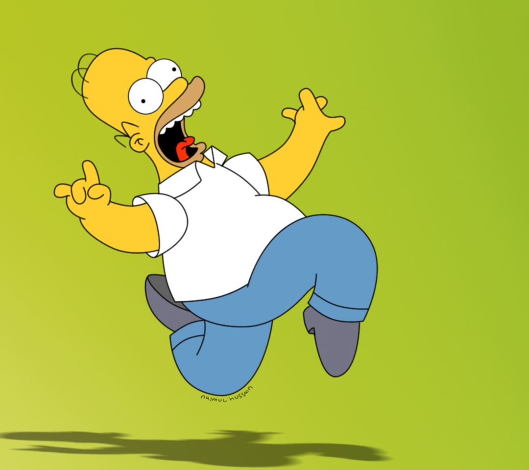 Обои Homer Simpson 1080x960