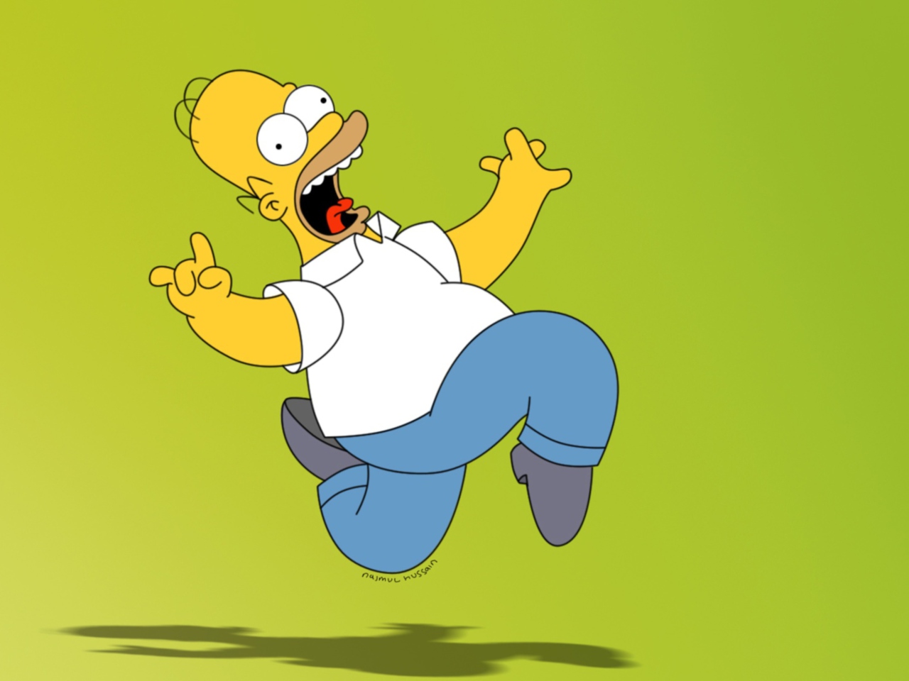 Homer Simpson wallpaper 1280x960