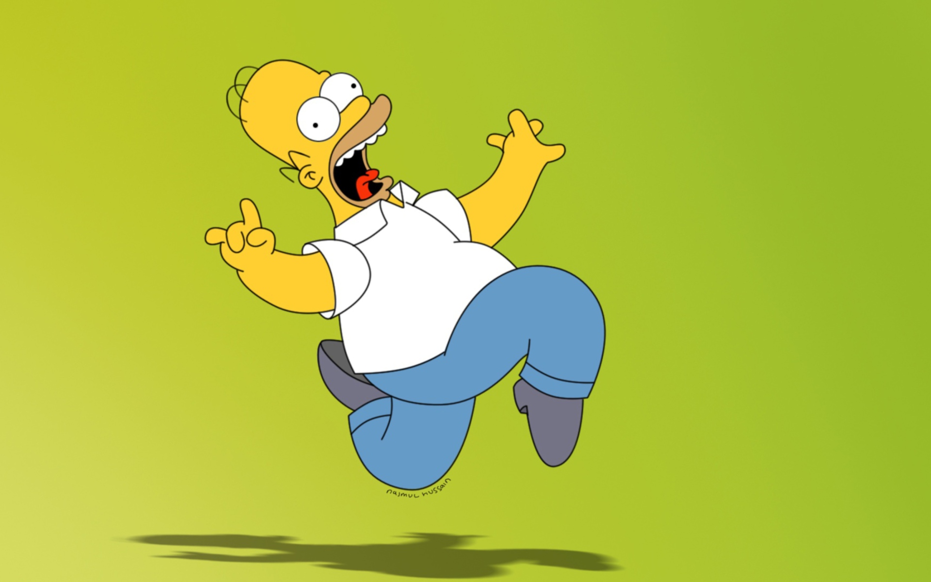 Homer Simpson wallpaper 1920x1200