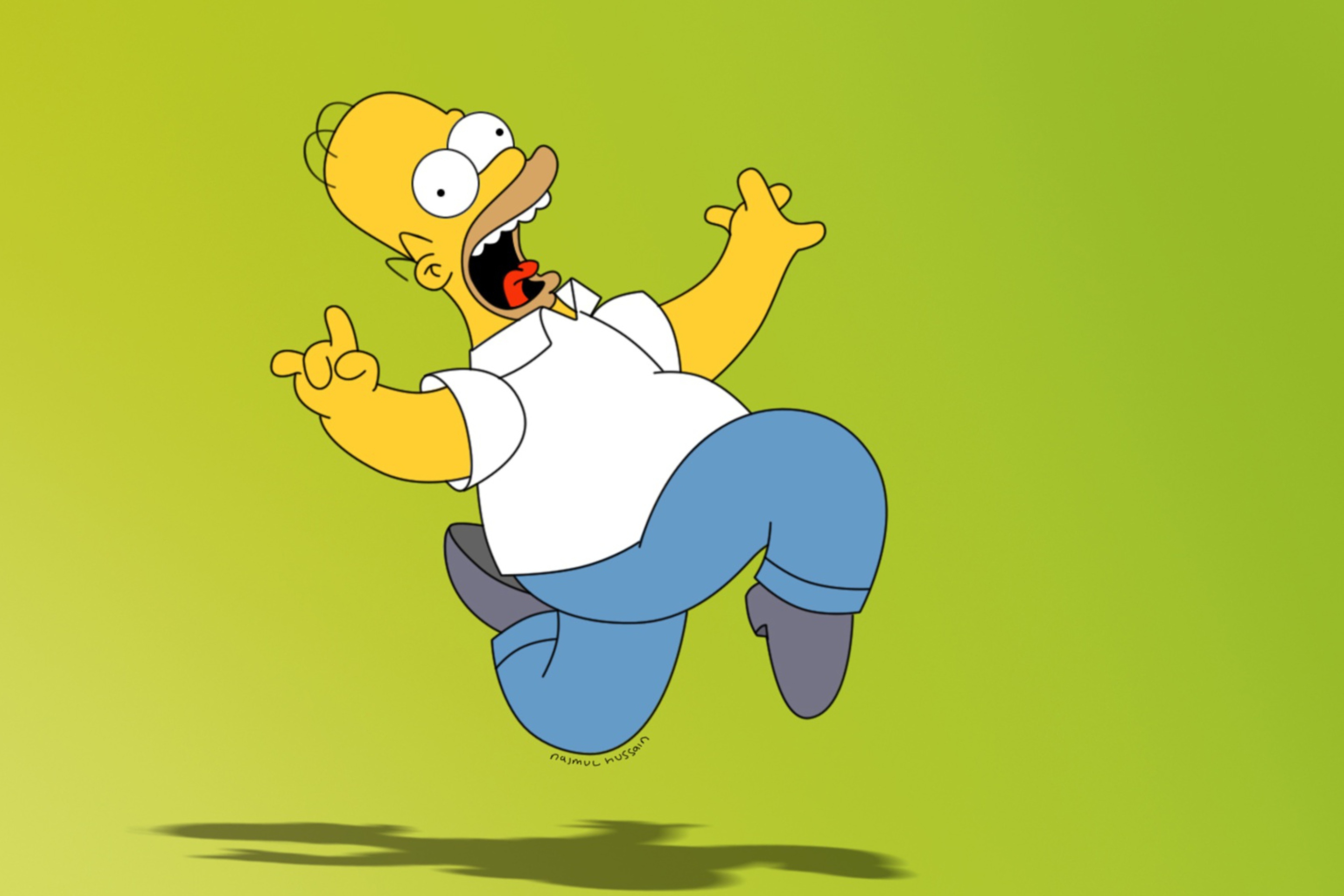 Homer Simpson wallpaper 2880x1920