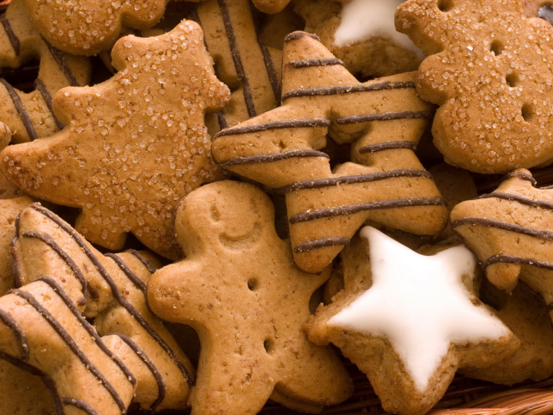 Fondo de pantalla Christmas Ginger Cookies 800x600