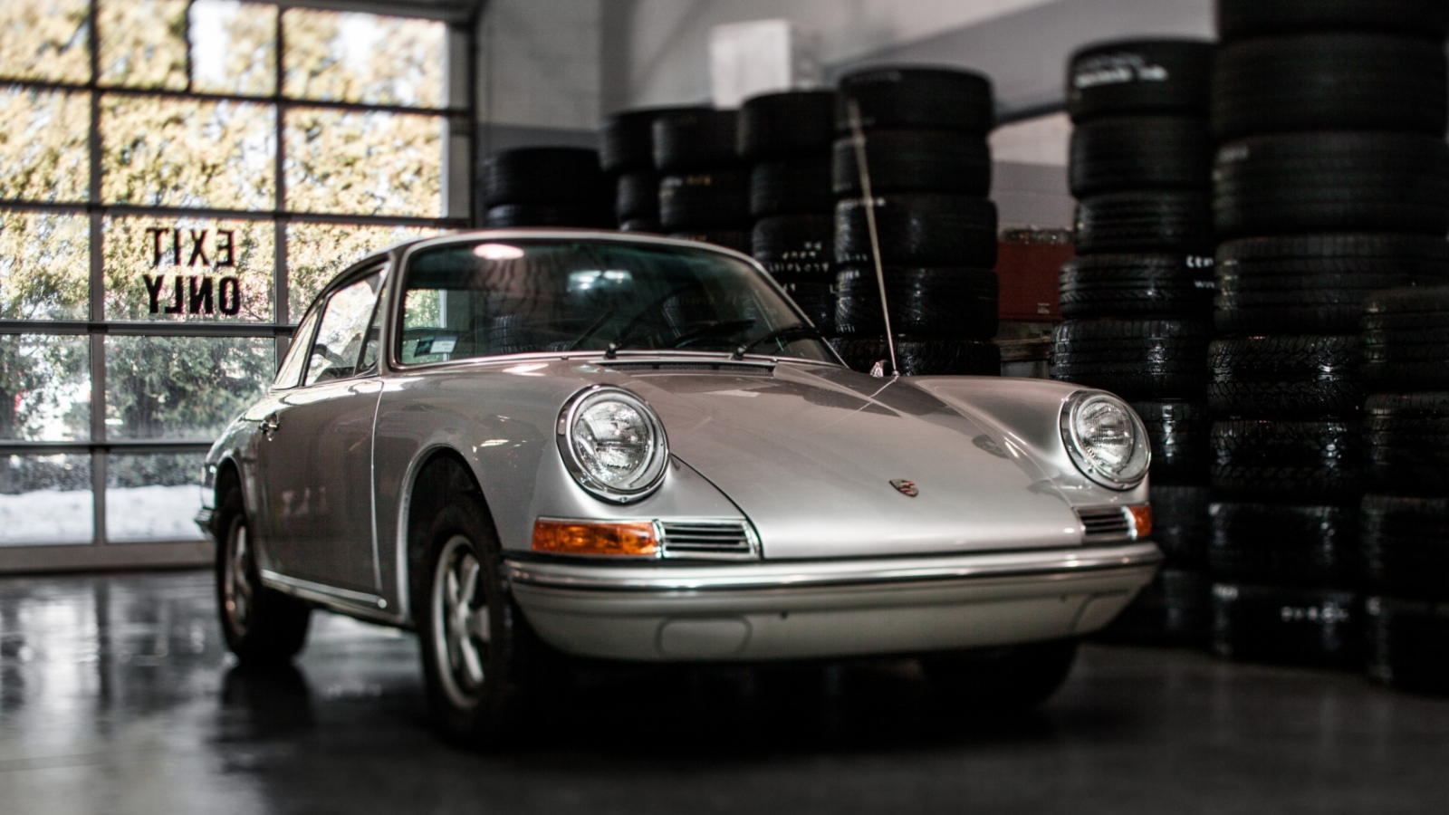 Das Retro Porsche Wallpaper 1600x900