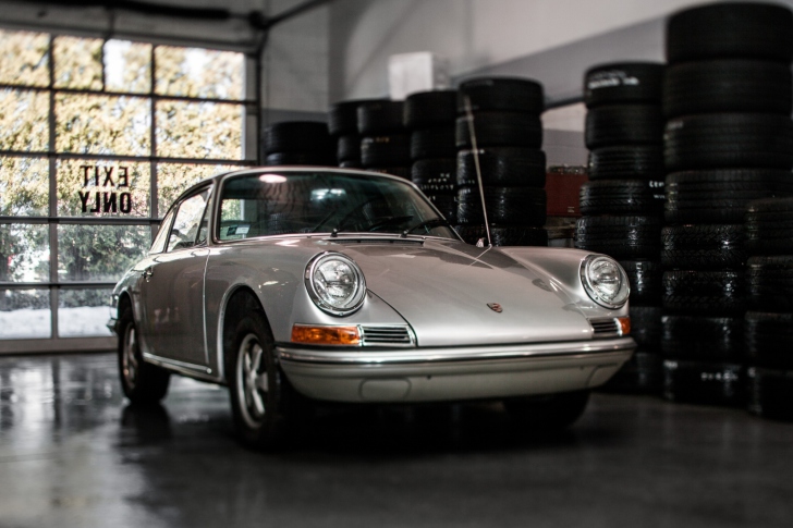 Обои Retro Porsche