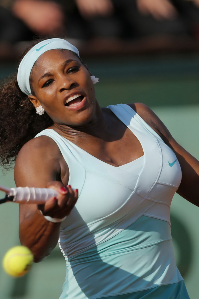 Serena Williams wallpaper 640x960