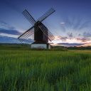Windmill in Netherland wallpaper 128x128
