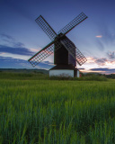 Sfondi Windmill in Netherland 128x160