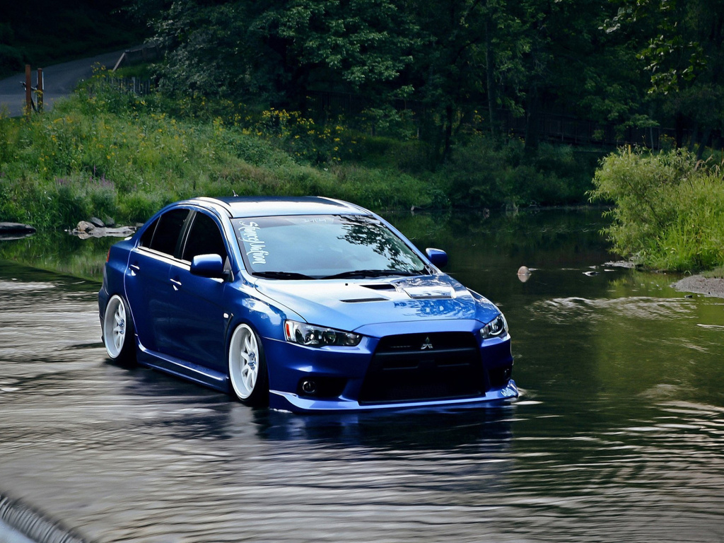 Mitsubishi Lancer Evolution X screenshot #1 1024x768