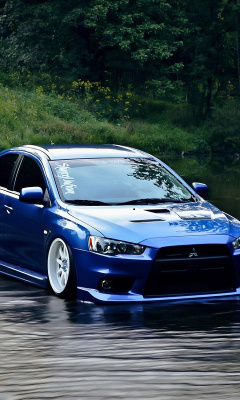 Screenshot №1 pro téma Mitsubishi Lancer Evolution X 240x400