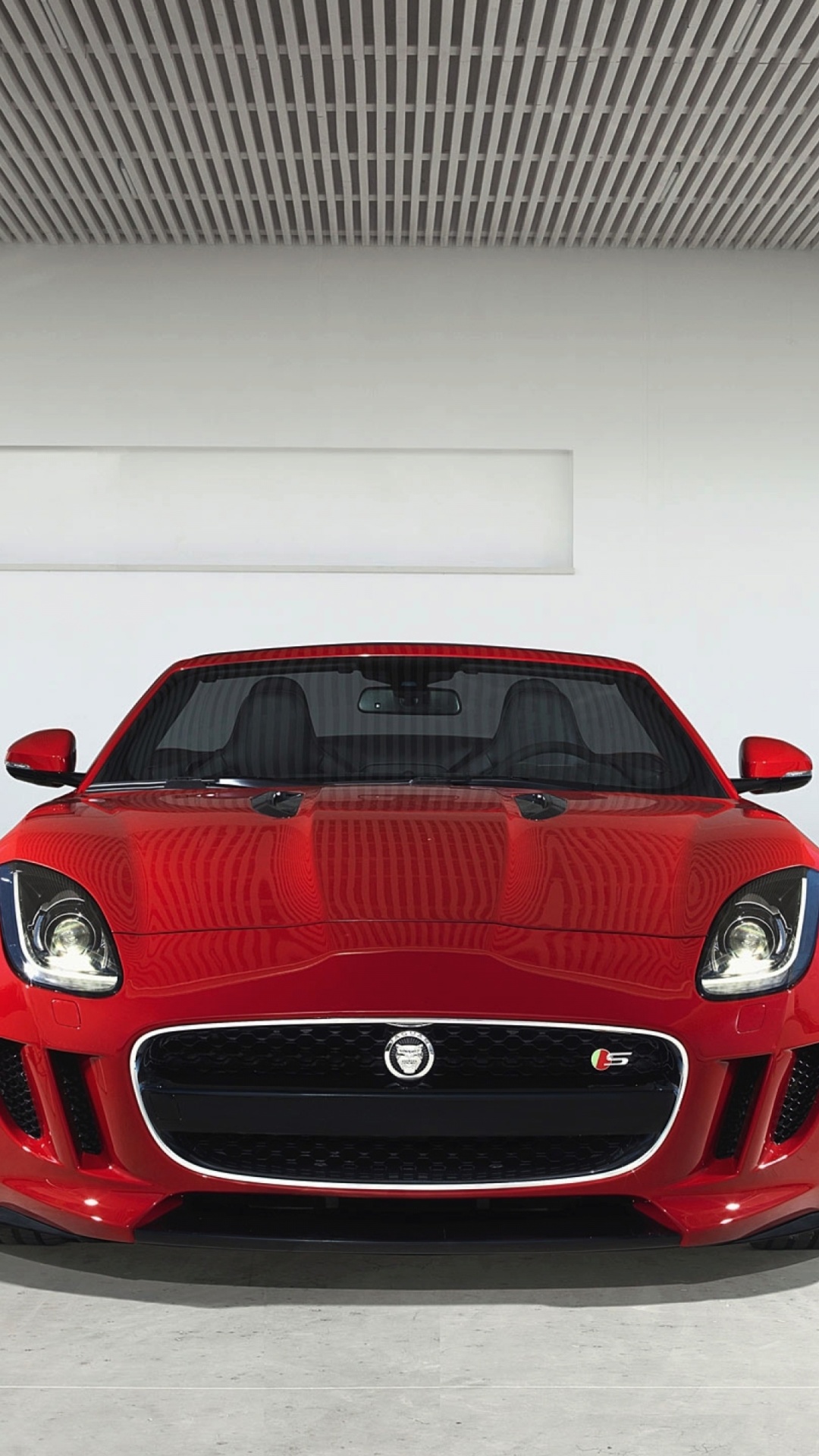 Jaguar F Type in Parking wallpaper 1080x1920