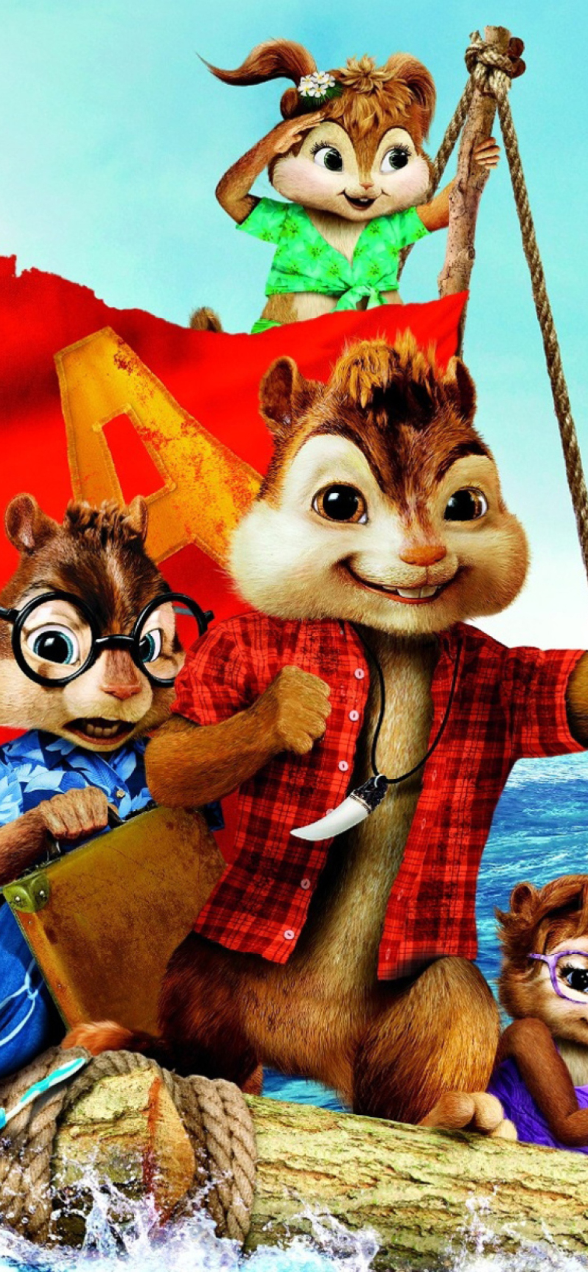 Alvin And The Chipmunks 3 2011 - Fondos de pantalla gratis para 1170x2532