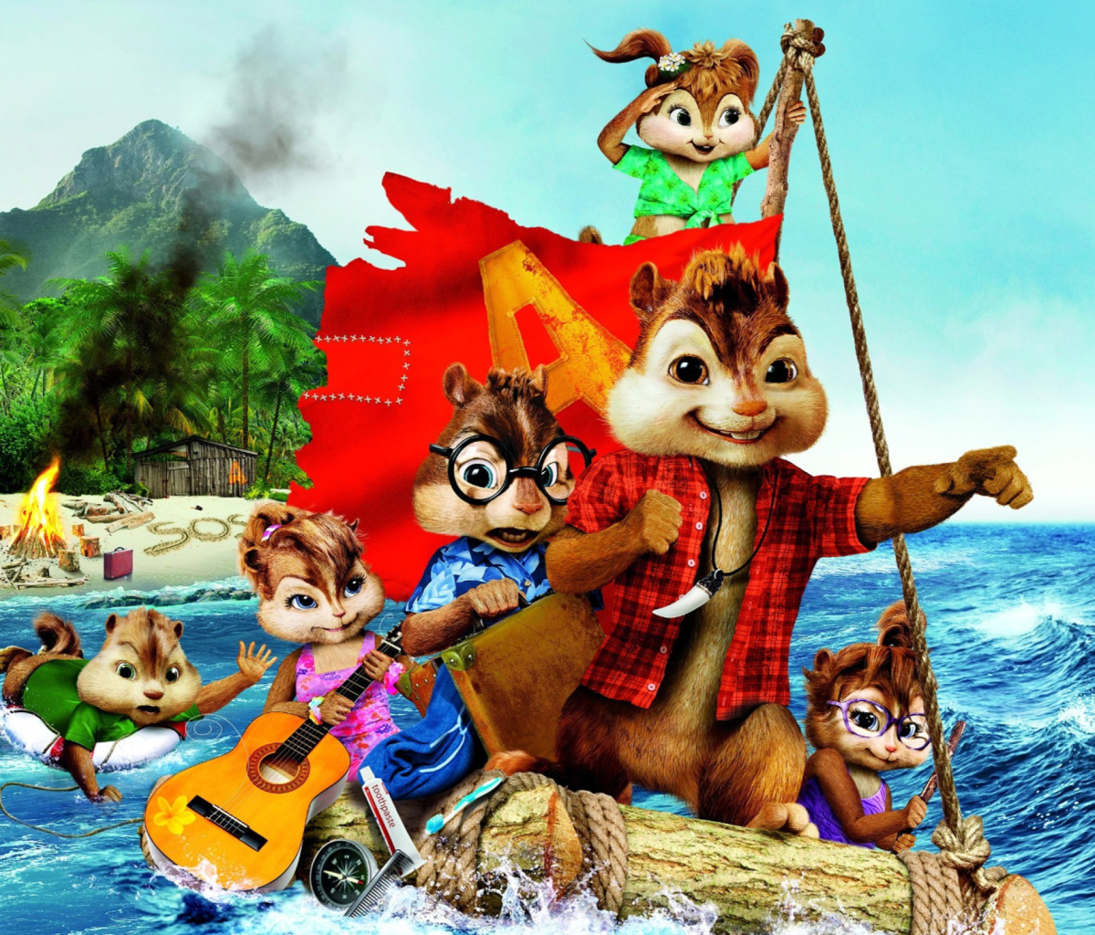 Alvin And The Chipmunks 3 2011 wallpaper 1200x1024