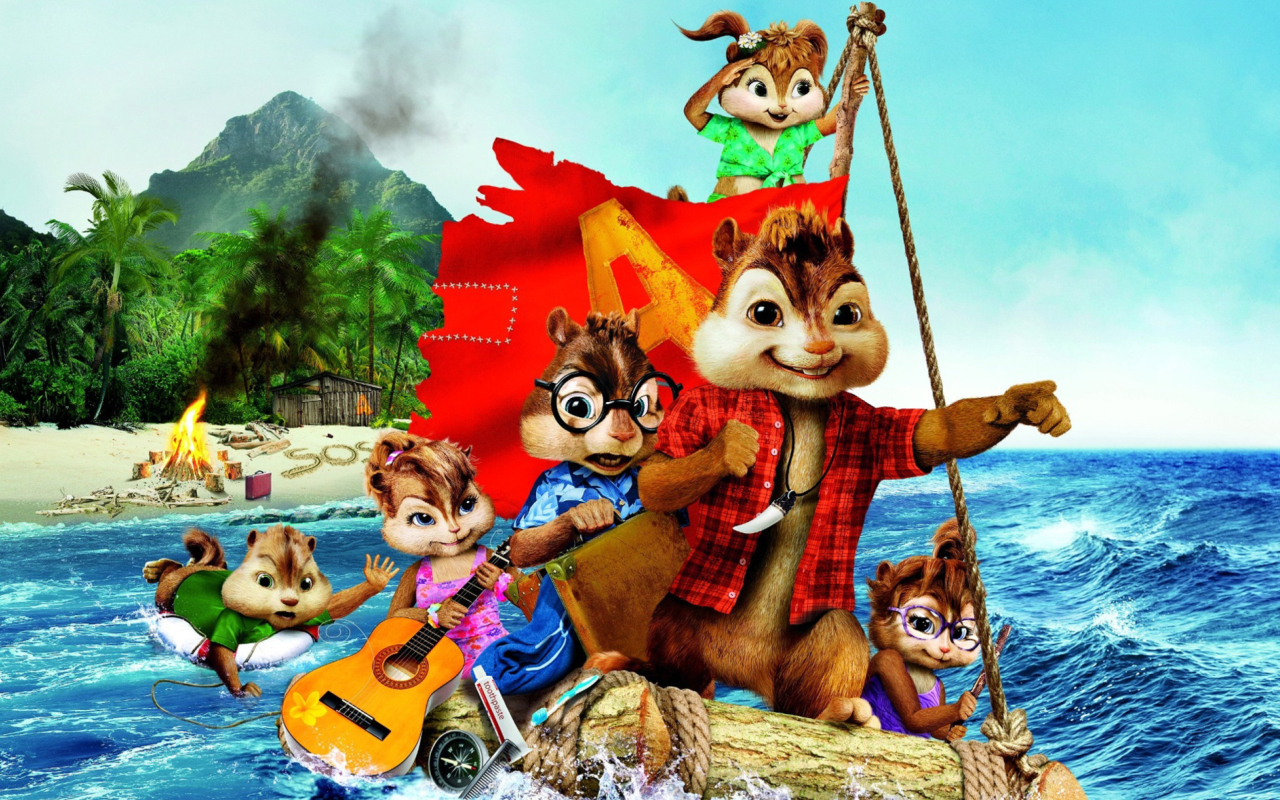 Screenshot №1 pro téma Alvin And The Chipmunks 3 2011 1280x800