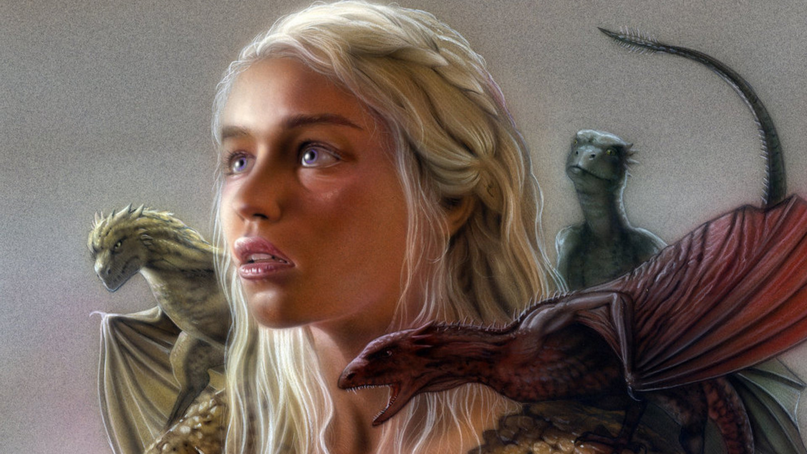 Обои Emilia Clarke as Daenerys Targaryen 1600x900