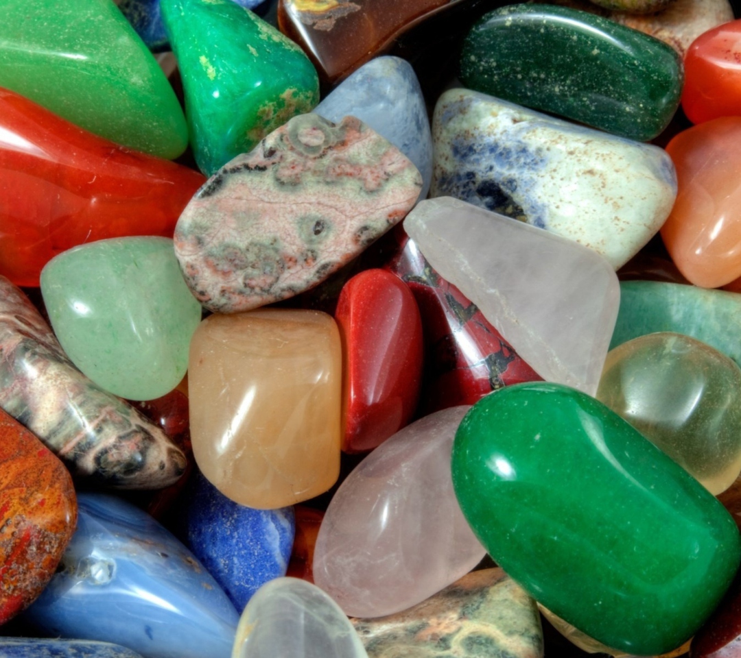 Sfondi Colorful Stones 1080x960