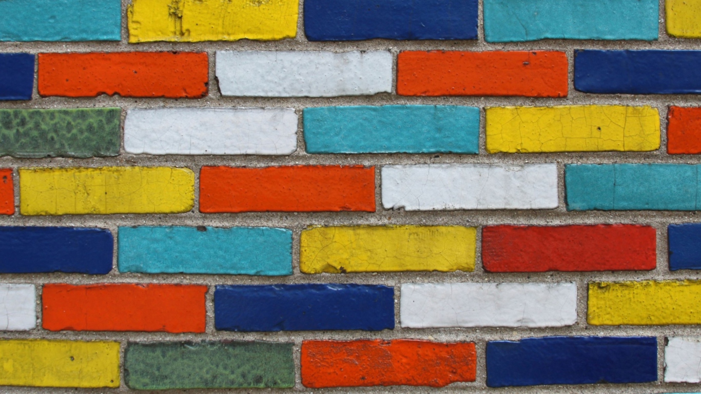 Bricks wallpaper 1366x768