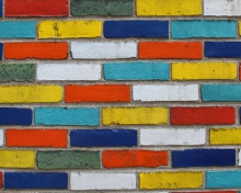 Fondo de pantalla Bricks 220x176