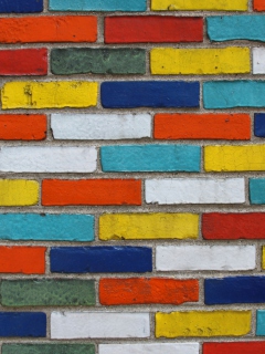 Das Bricks Wallpaper 240x320