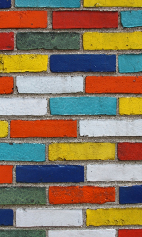 Das Bricks Wallpaper 480x800
