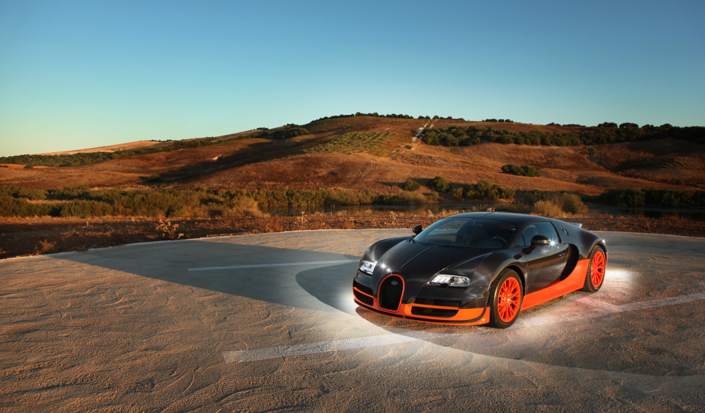 Screenshot №1 pro téma Bugatti Veyron, 16 4, Super Sport 1024x600